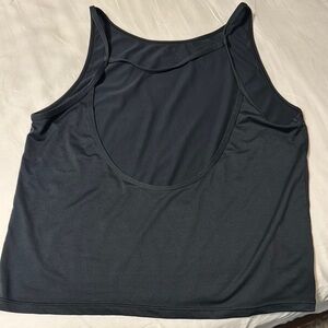 Born Primitive Large Women's Black high neck, low back Top